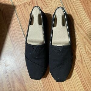 TOMS Black Alpargata Shoes